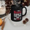 Funny quote about nurse| unique gift mug for your daughter