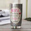 Nurse helping hands and a heart that understand tumbler gift