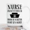 Nurse practitioner| unique gift mug for friends or peers - 15 oz
