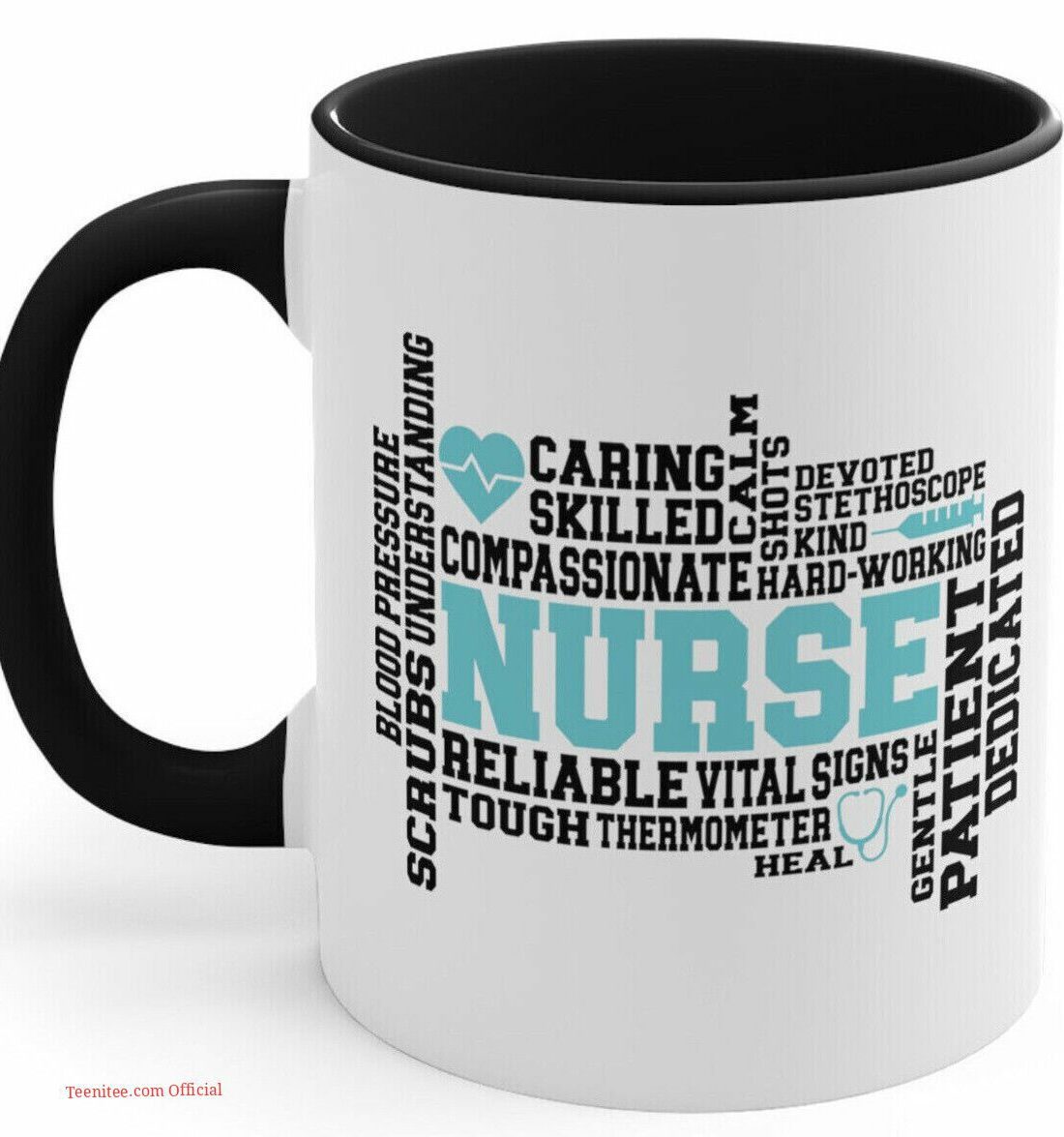 Virtues of nurse| best gift mug for mom and daughter - 15 oz