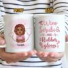 Water scrubs and rubber gloves - gift for nurses - personalized mug